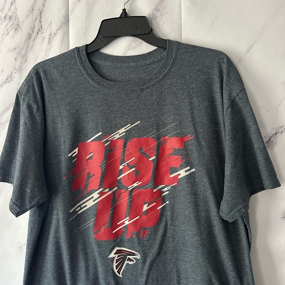 ATLANTA FALCONS RISE UP 2017 T-SHIRT ADULT XL - Picture 2 of 6